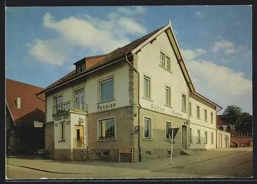 AK Zollhaus-Blumberg, Gasthof-Pension Adler-Post