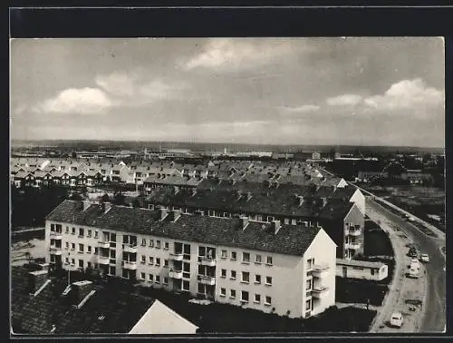 AK Harksheide, Gartenstadt mit Industriegebiet