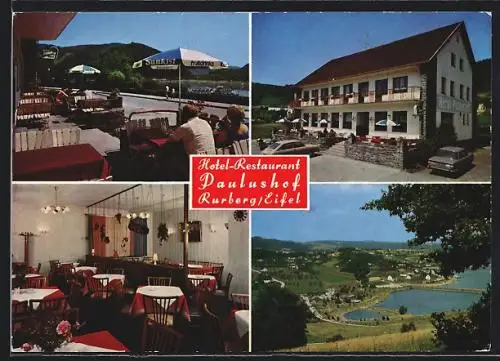 AK Rurberg /Eifel, Hotel-Restaurant Paulushof