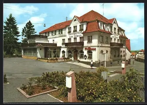 AK Waldkatzenbach / Odenwald, Landgasthof Zum Löwen, Bes. Karl Oberdorfer