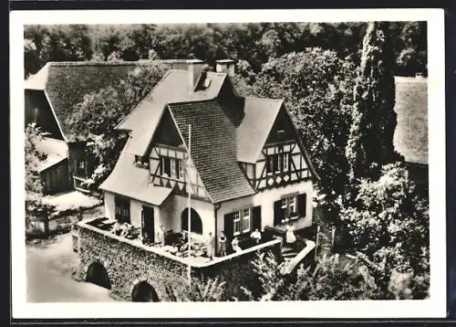 AK Erfelden, Gasthaus-Forsthaus Kühkopf, Inh. Hermann Schröder