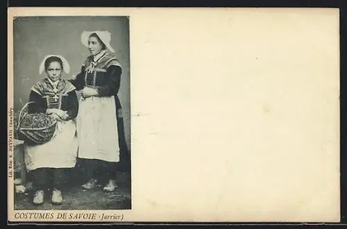 AK Auvergne, Les Costumes de Savoie (Jarrier)