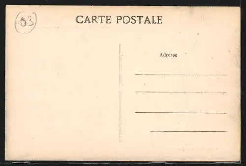 AK Néris-les-Bains, Bäuerin melkt eine Kuh, Zeigen