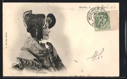 AK Moulins, Une Bourbonnaise, Type d`Auvergne