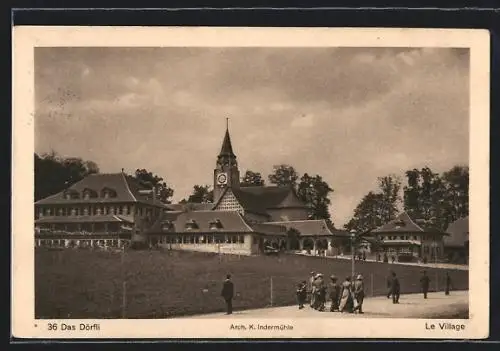 AK Bern, Schweizerische Landes-Ausstellung 1914 - Das Dörfli