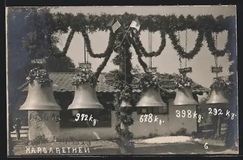 Foto-AK Buch bei Jenbach, St. Margarethen, Glockenweihe am 3.6.1923