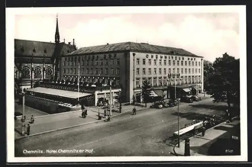 AK Chemnitz, Hotel Chemnitzer Bahnhof