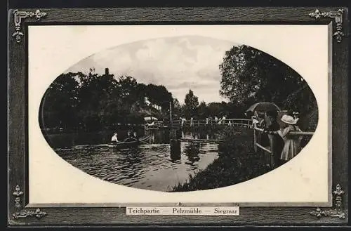AK Siegmar, Teichpartie, Pelzmühle