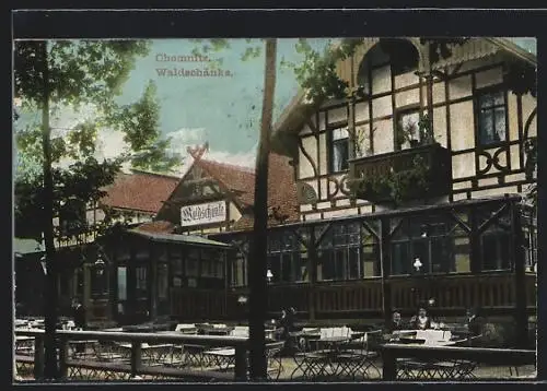 AK Chemnitz, vor der Waldschänke