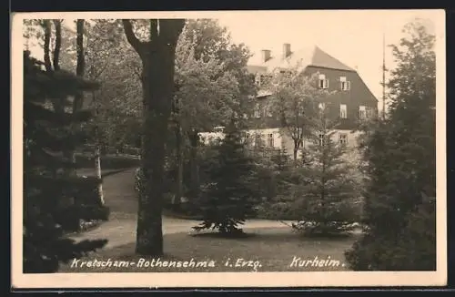 AK Kretscham-Rothensehma, Partie im Ort