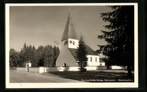 AK Grünwald-Geiselgasteig, Neue Evangelische Kirche
