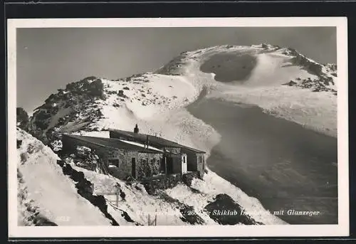 AK Glungezerhütte, Berghütte des Skiklub Innsbruck mit Glunzeger