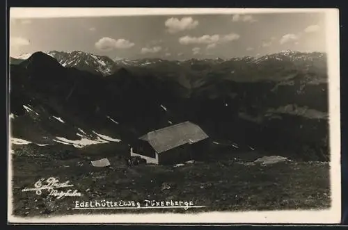 AK Edelhütte, Berghütte auf dem Tuxerberge