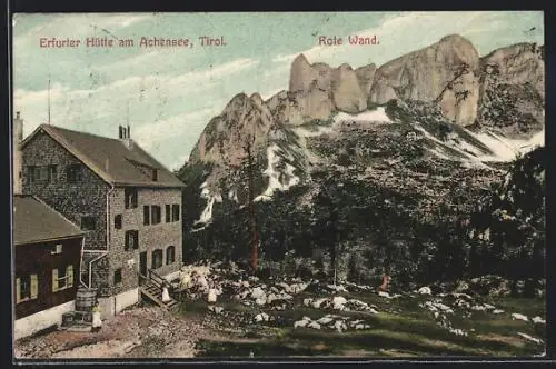 AK Erfurter Hütte am Achensee, Berghütte in Tirol
