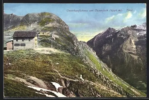 AK Unterkunftshaus, Berghütte am Tuxerjoch