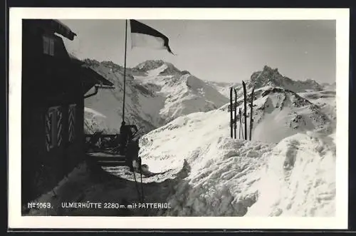 AK Ulmerhütte, Berghütte mit Patteriol