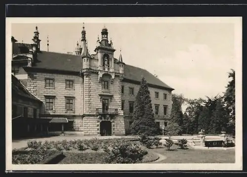 AK Pruhonice, Zamek, Hlavni nadvori