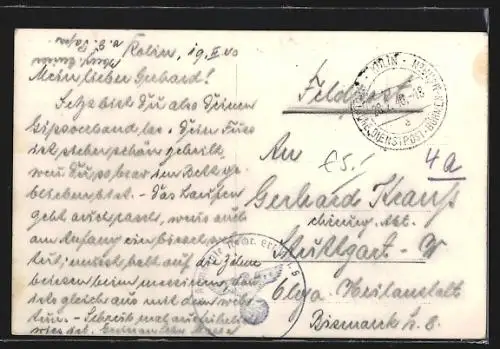 AK Kolín, Gebäudeansicht