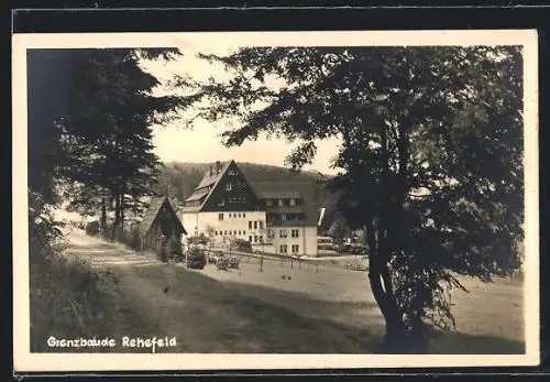 AK Rehefeld / Erzgeb., Grenzbaude
