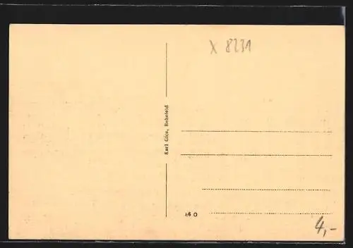 AK Rehefeld / Erzgeb., Ortsansicht aus der Vogelschau