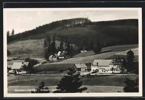 AK Rehefeld / Erzgeb., Streller`s Gasthaus