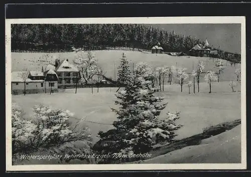 AK Rehefeld, Teilansicht im Winter