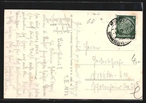 AK Rehefeld, Teilansicht im Winter