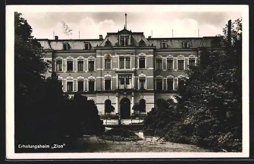 AK Aue / Sa. Erholungsheim des Diakonissenhauses Zion