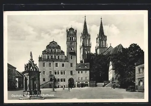 AK Oschatz, Partie am Platz