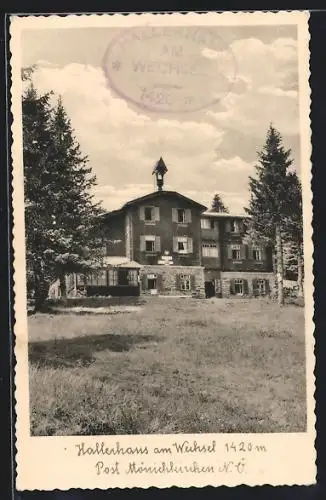 AK Hallenhaus, Berghütte am Wechsel in Mönichkirchen