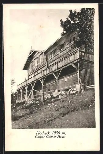 AK Caspar Geitner-Haus, Berghütte am Hocheck