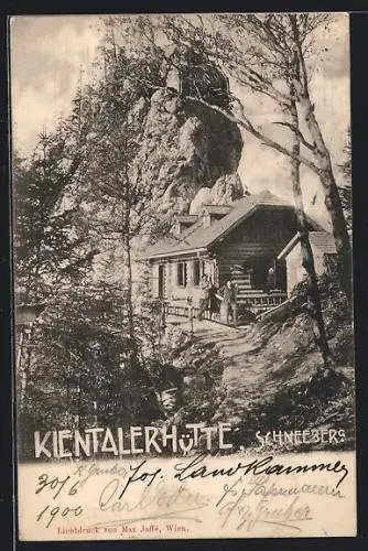 AK Kientalerhütte auf dem Schneeberg