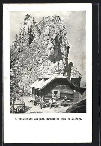 AK Kientalerhütte am Schneeberg