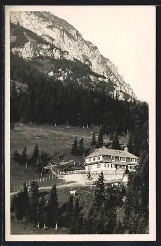 AK Sparbacherhütte, Berghütte am Faden westl. Schneeberg