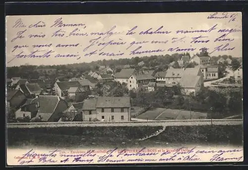 AK Dampierre-les-Bois, Panorama et la ligne de Delle