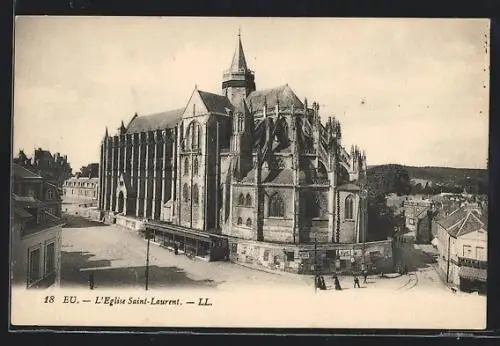 AK Eu, L`Eglise Saint-Laurent