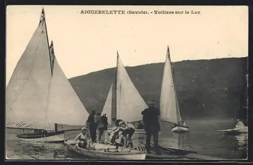 AK Aiguebelette, Voiliers sur le Lac, Segelsport