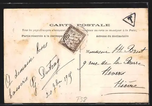 AK Les Settons, Le Morvan Illustré, La Digue