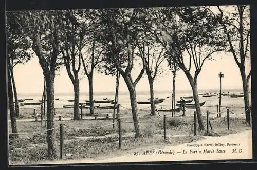 AK Arès, Le Port à Marée basse