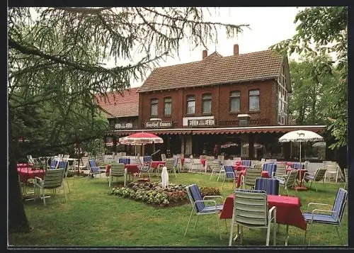 AK Hollenstedt-Emmen, Gasthof Emmen, Inh. H. Petzel, Koppelweg 2