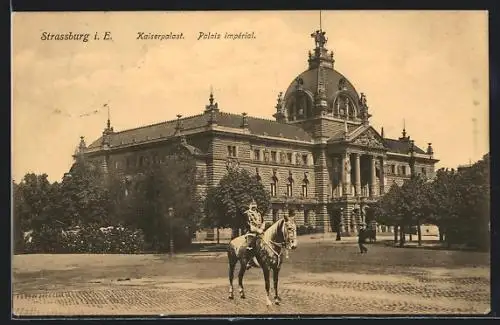 AK Strassburg i. E., Kaiserpalast