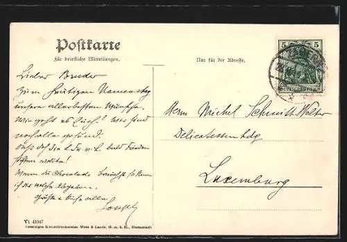 AK Zabern, Partie an der Schleuse