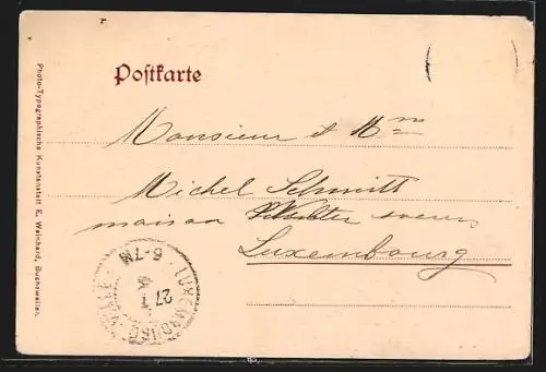 AK Zabern, Kaiserliches Postamt