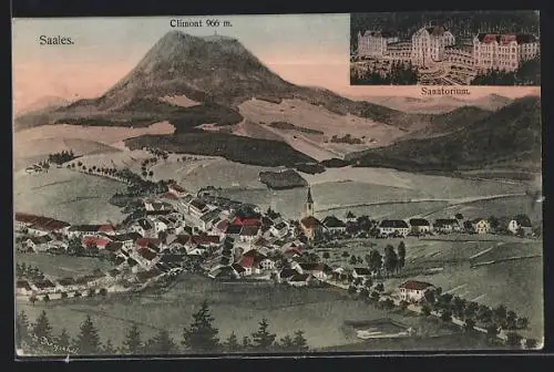 AK Saales, Sanatorium, Panorama et Climont