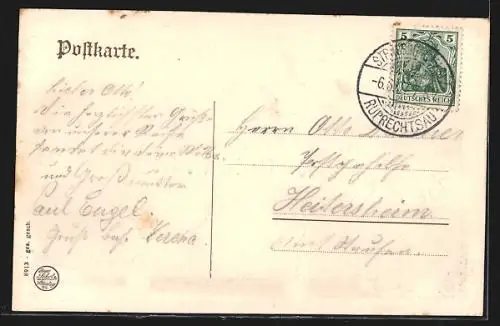 Präge-AK Strassburg, Münster, Kaiserpalast, Altes Haus