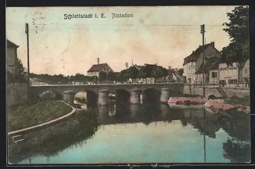 AK Schlettstadt i. E., Illstaden
