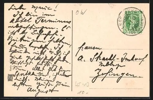 AK Schlittschuhfahrer auf der Eisfläche