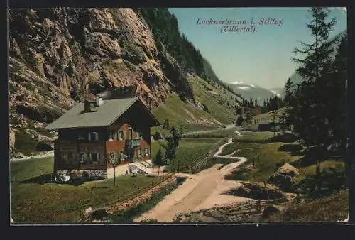 AK Mayrhofen, Lacknerbrunn im Stillup