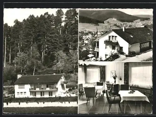 AK Baiersbronn /Schwarzwald, Gasthaus Haus Fix, Am Bammwald 52