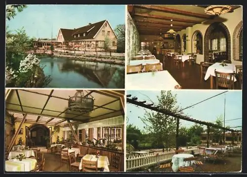 AK Steinkirchen /Stade, Hotel Das Alte Land mit Garten